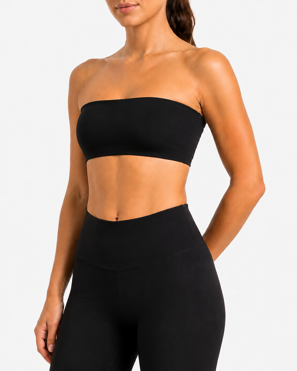 Sculpt Bandeau Top – Seamless & Padded
