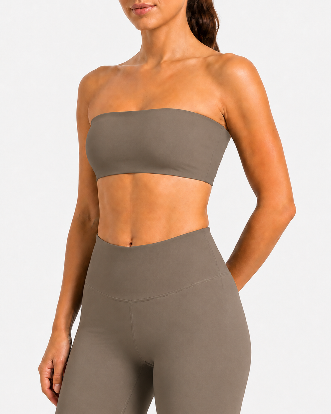 Sculpt Bandeau Top – Seamless & Padded