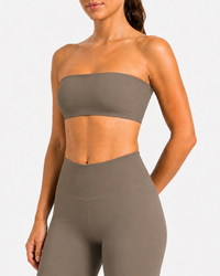 Sculpt Bandeau Top – Seamless & Padded