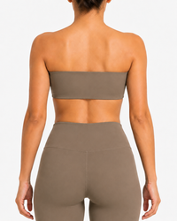 Sculpt Bandeau Top – Seamless & Padded