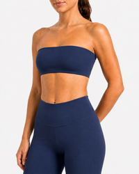 Sculpt Bandeau Top – Seamless & Padded