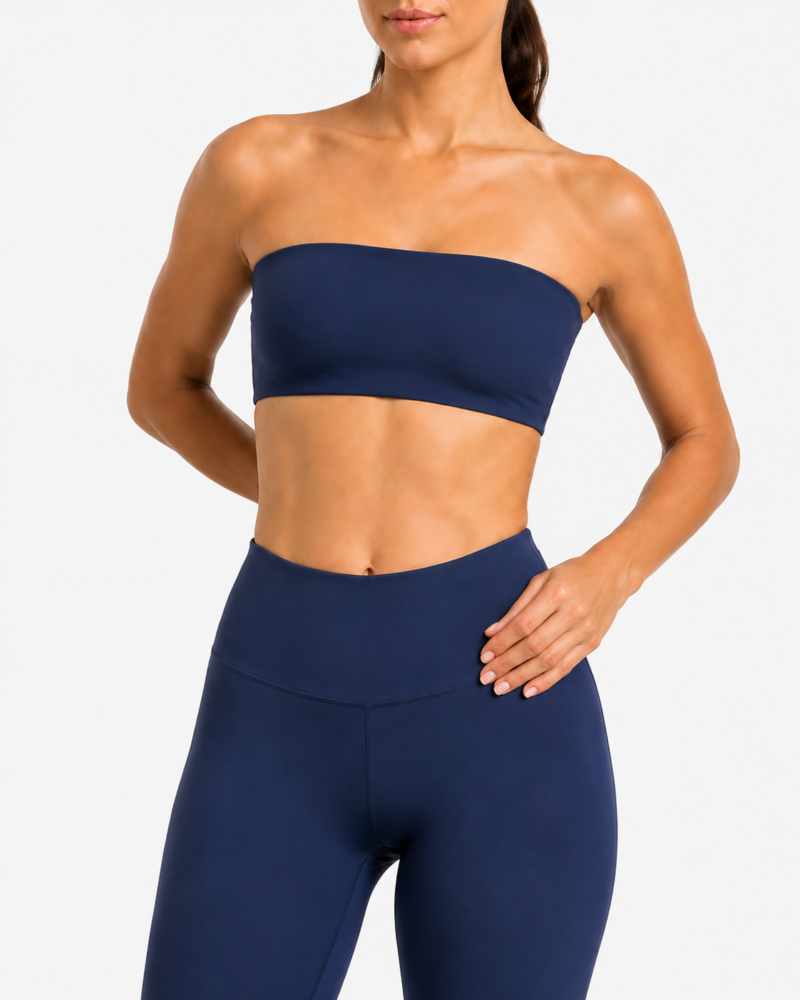 Sculpt Bandeau Top – Seamless & Padded