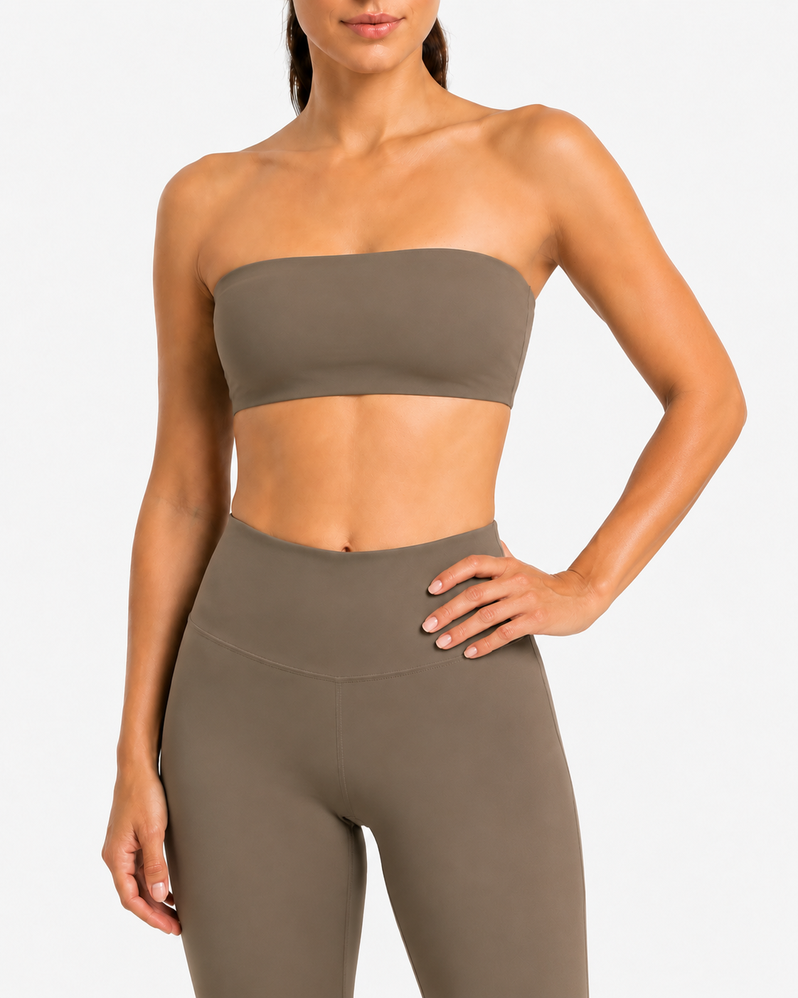 Sculpt Bandeau Top – Seamless & Padded